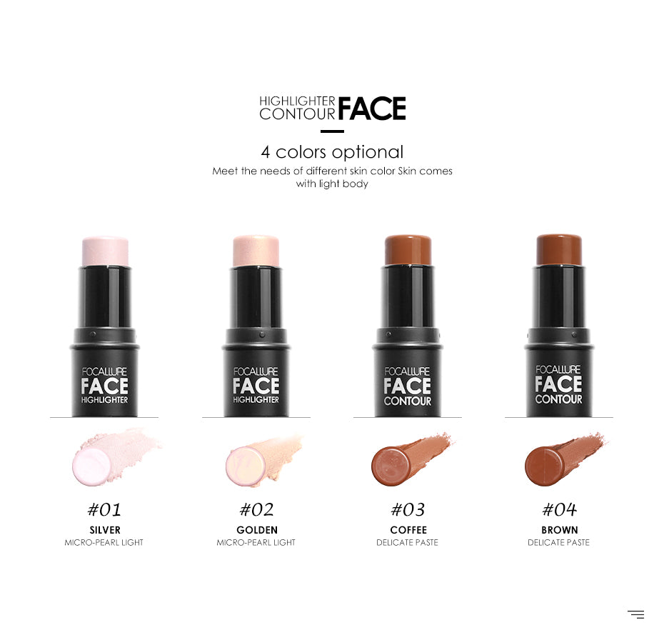 FOCALLURE, Face Highlighter & Contour Stick