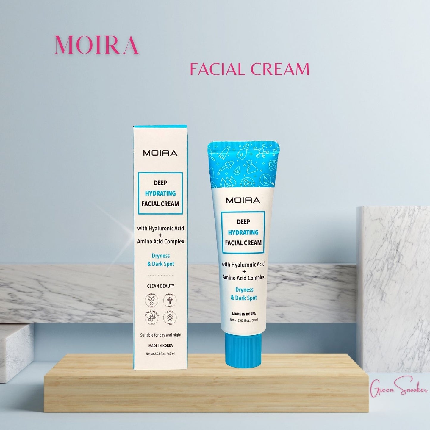 Moira, Facial Cream, Made In Korea