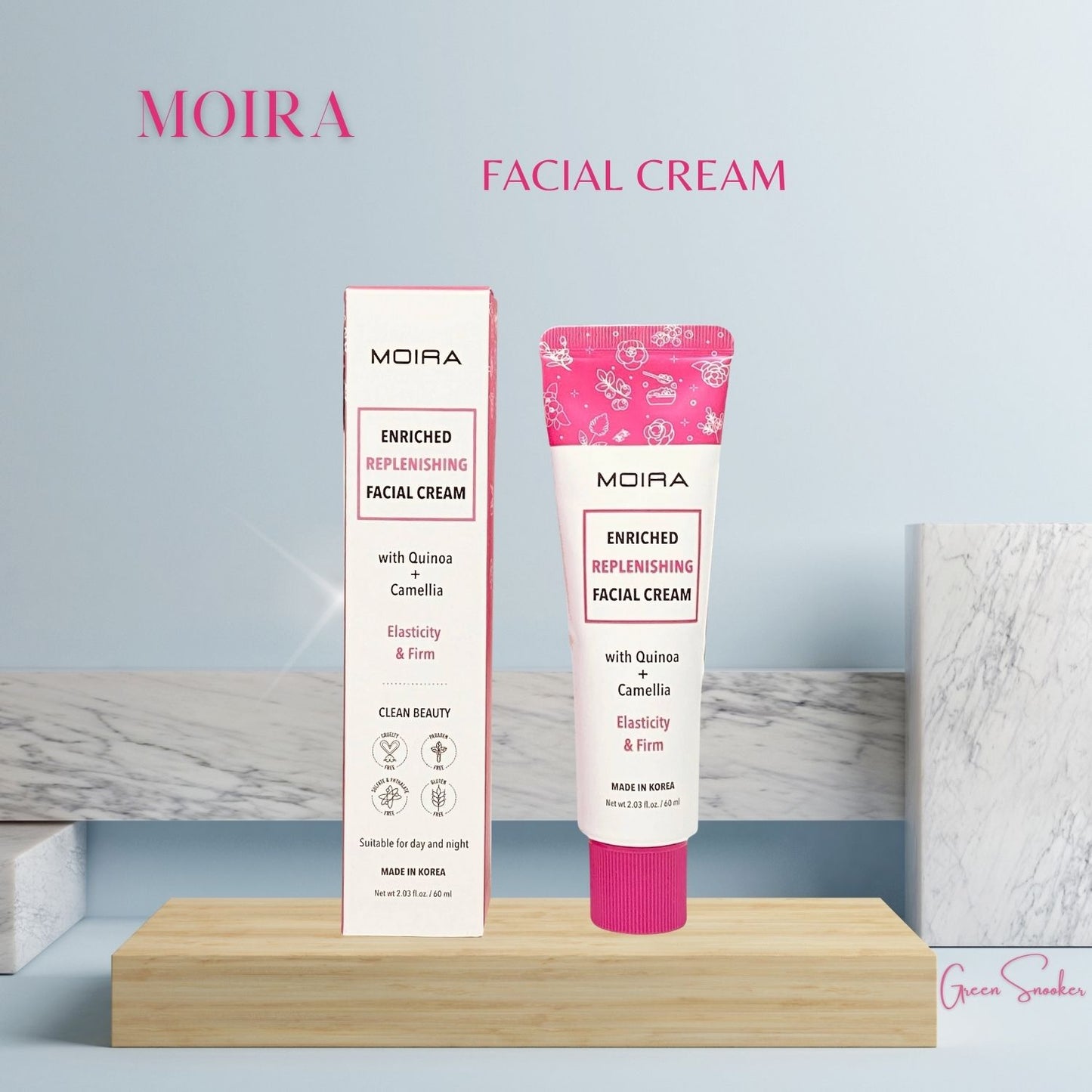 Moira, Facial Cream, Made In Korea