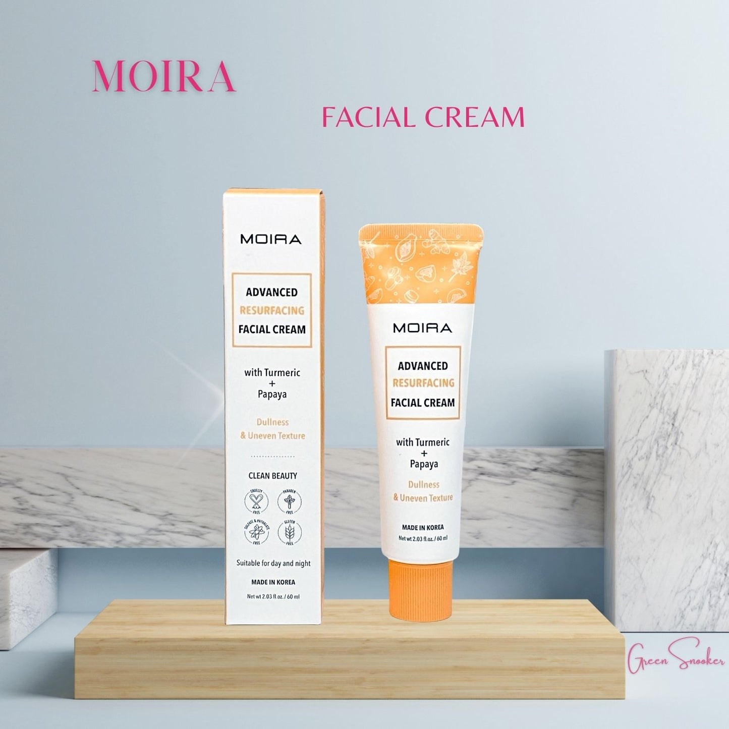 Moira, Facial Cream, Made In Korea