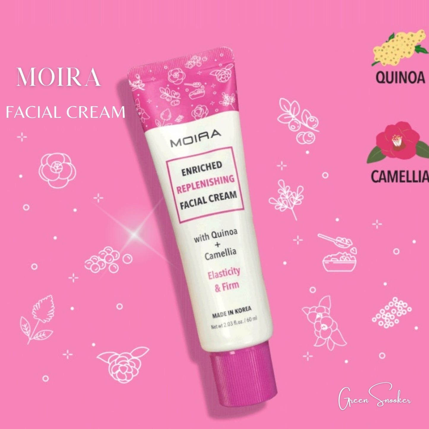 Moira, Facial Cream, Made In Korea