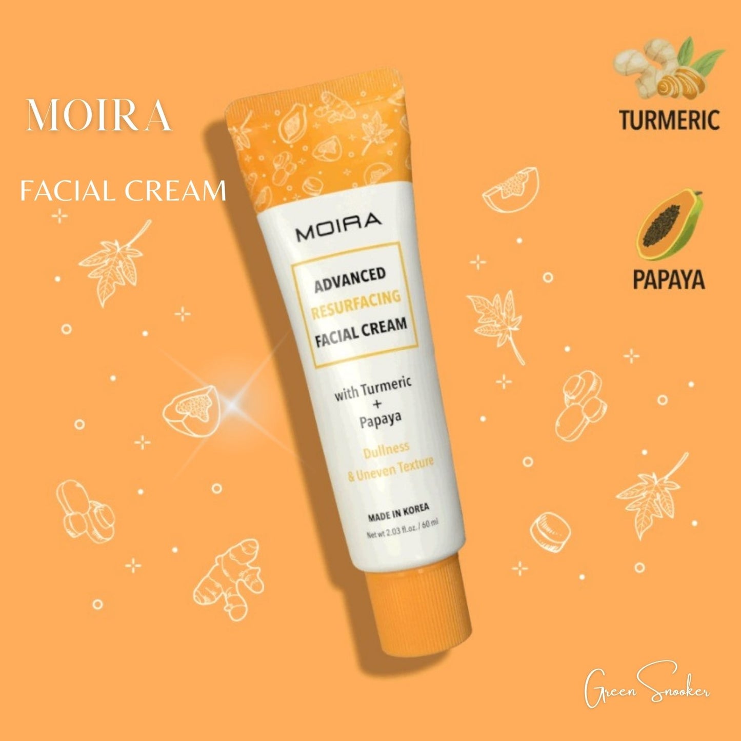 Moira, Facial Cream, Made In Korea