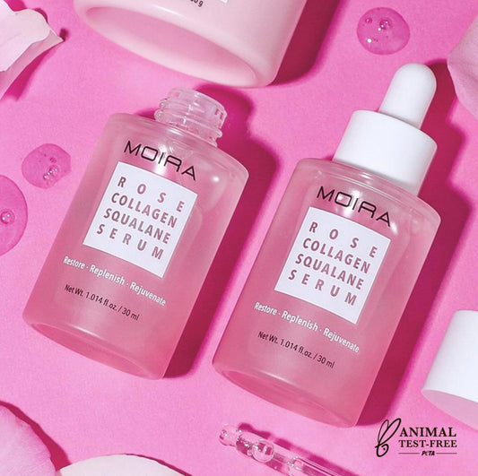 Moira, Rose Collagen Squalane Serum, Made in Korea