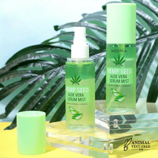 Moira, Hemp Seed Aloe Vera Serum Mist, Made in Korea