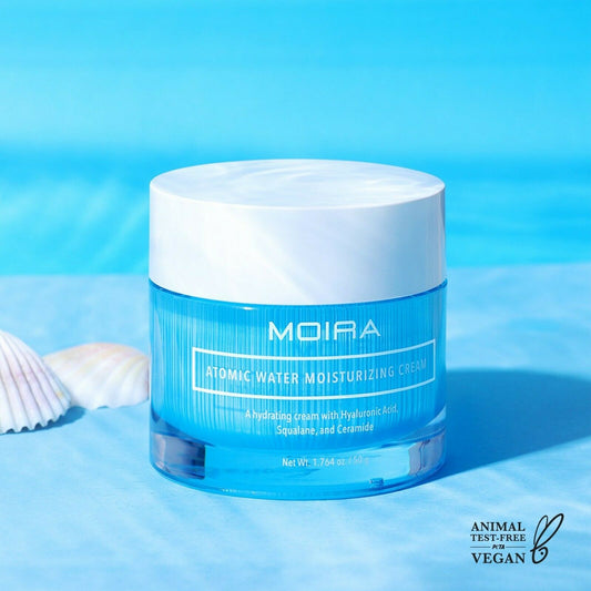 Moira, Atomic Water Moisturizing Cream, Made in Korea