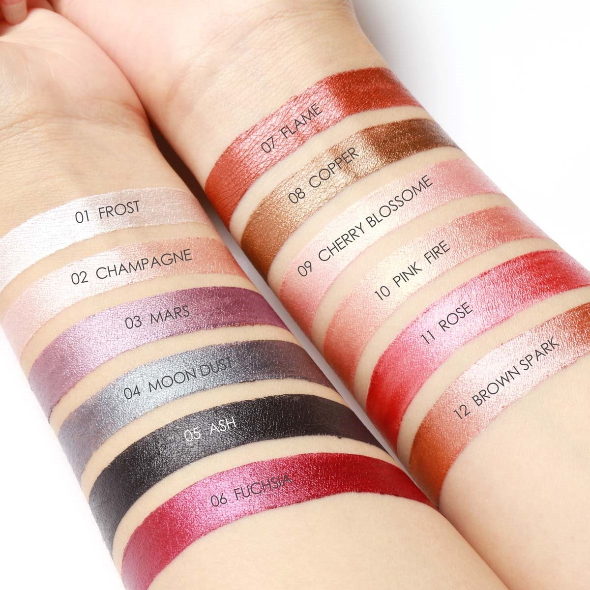 FOCALLURE, Eyeshadow Pencil, 12 Colors